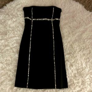 WHBM strapless dress size 6